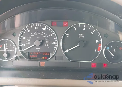 2001 BMW Z3 2.5I from USA, damaged, VIN WBACN334X1LK45643